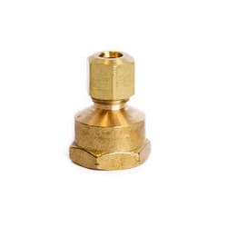 ATC 1/4 in. Compression X 3/8 in. D FPT Brass Coupling