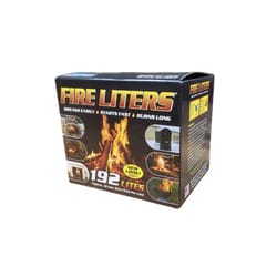 Fire Liters Wood Fiber Firestarter Log 192 pk