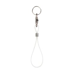 Nite Ize Cinch-A-Lot Silicone White Sparkle Key Strap