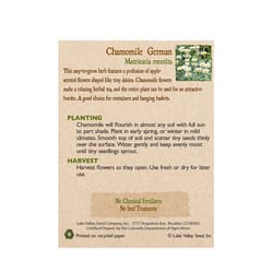 Lake Valley Seed Herb Seeds