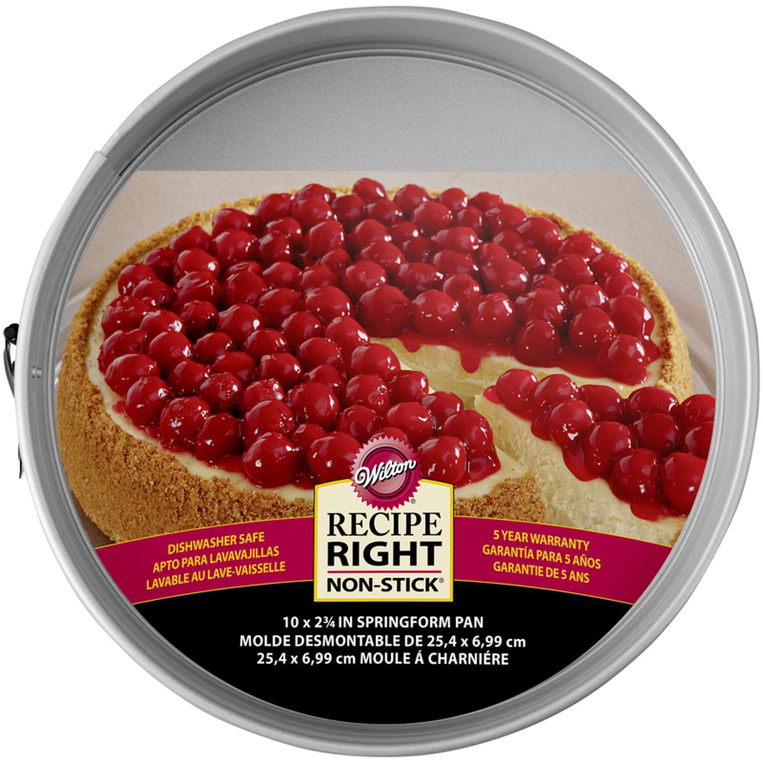 Wilton Performance Pans Springform Pan, 8-Inch Cheesecake Pan 