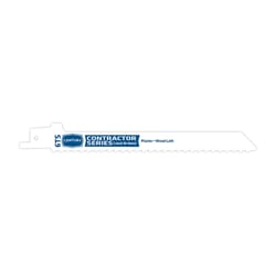Century Drill & Tool 6 in. Bi-Metal Contractor Series Reciprocating Saw Blade 6 TPI 1 pk
