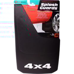 RoadSport Premier Fit Black C-4x4 Splash Guard 2 pk