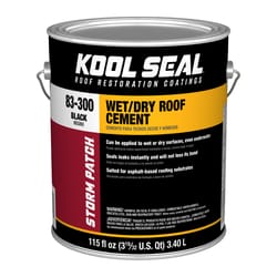 Kool Seal Storm Patch Black Asphalt Wet/Dry Patching Cement 1 gal