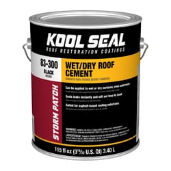 Kool Seal Storm Patch Black Asphalt Wet/Dry Patching Cement 1 gal