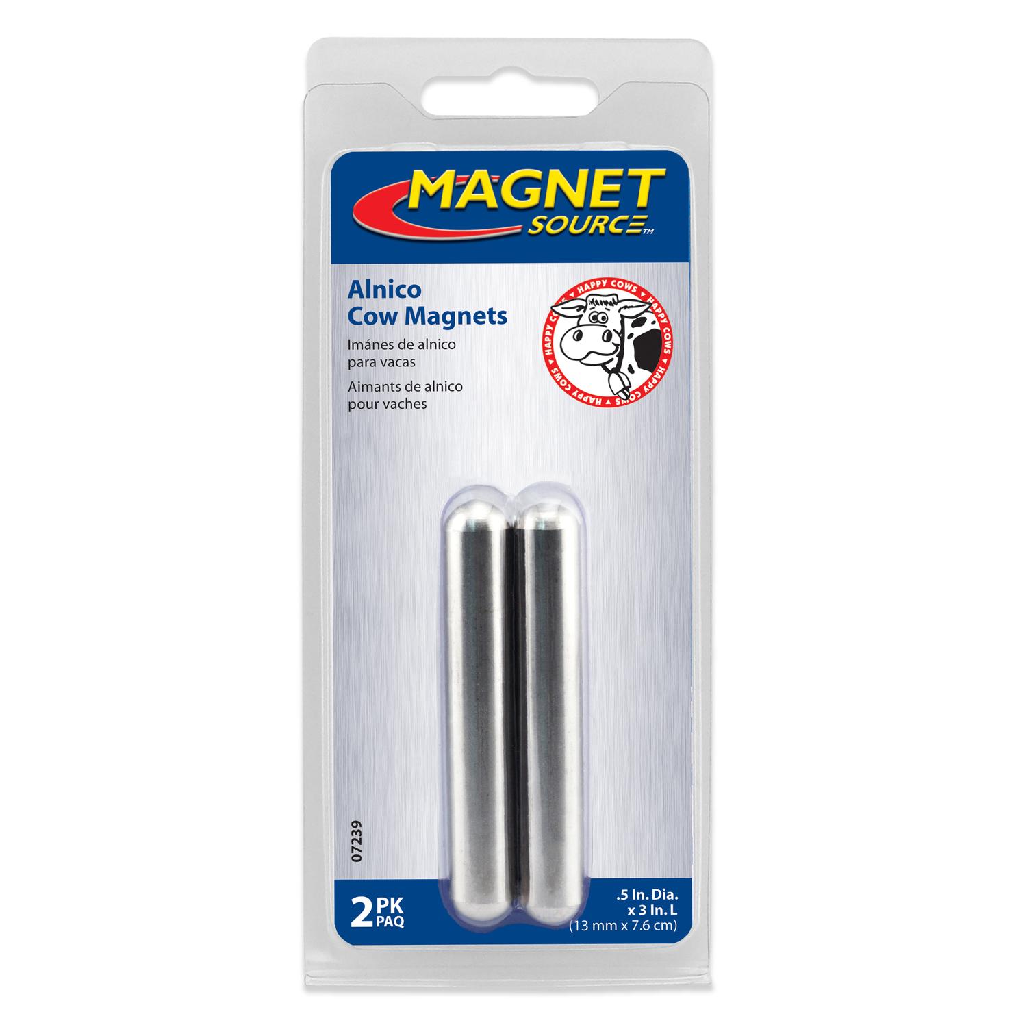 Dowling Magnets Alnico Cow Magnet - 3" Science Magnet For Experiments & Education - View #9