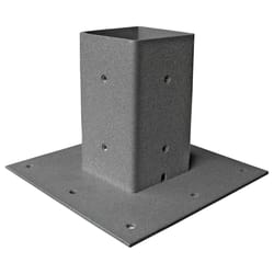Mail Boss Galvanized Steel Gray 8 3/4 in. W X 8 3/4 in. L Mailbox Base Plate