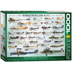 Eurographics World War I Aircraft Jigsaw Puzzles Multicolored 1000 pc