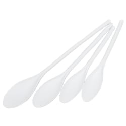 Chef Craft White Plastic Poly spoons