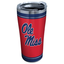 Tervis Collegiate 20 oz Ole Miss Rebels Multicolored BPA Free Tumbler with Lid