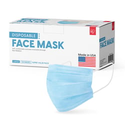 IRIS General Purpose Disposable Face Mask Blue 50 box