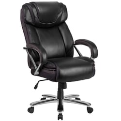 Flash Furniture Black Leather Office Chair