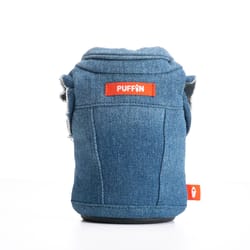 Puffin Drinkwear 12 oz Blue Cotton Bottle Holder