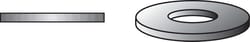 HILLMAN Zinc-Plated Steel 3/16 in. USS Flat Washer 1 pk