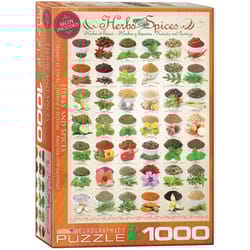 Eurographics Herbs and Spices Jigsaw Puzzles Multicolored 1000 pc