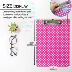 Bazic Products Letter Size Paperboard Clipboard