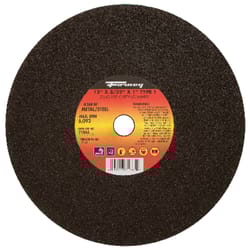 Forney 12 in. D X 1 in. Aluminum Oxide Metal Cutting Wheel 1 pc