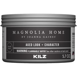 Magnolia Home by Joanna Gaines Kilz Transparent Flat Dark Vintage Finishing Wax 5.7 oz
