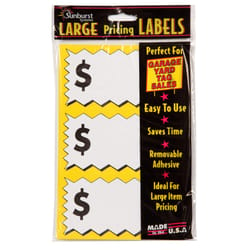 Hillman 5-in x 7-in Paper Garage/Yard Sale Price Labels in the Signs  department at