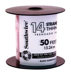 Southwire 50 ft. 14/1 Stranded THHN Building Wire