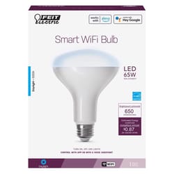 Feit Smart Home BR30 E26 (Medium) Smart-Enabled LED Bulb Daylight 65 Watt Equivalence 1 pk