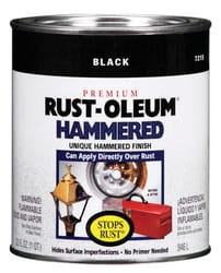 Rust-Oleum  Stops Rust  Hammered  Black  Oil-Based  Protective Enamel  1 qt. 