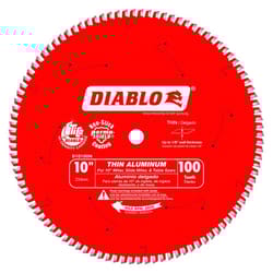 Diablo 10 in. D X 5/8 in. TiCo Hi-Density Carbide Circular Saw Blade 100 teeth 1 pk