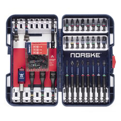 Norske Impact Torsion Bit S2 Tool Steel 52 pc