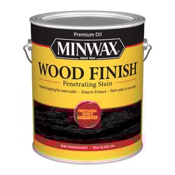 Minwax Wood Finish Semi-Transparent True Black Oil-Based Penetrating Stain 1 gal