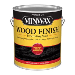 Minwax Wood Finish Semi-Transparent True Black Oil-Based Penetrating Stain 1 gal