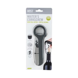 HOST 3-in-1 Plastic Waiter's Corkscrew