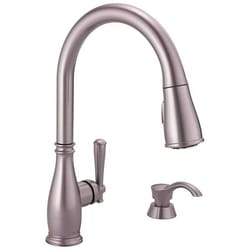 Delta Charmaine One Handle Stainless Steel Pull-Down Kitchen Faucet