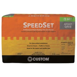 Custom Building Products SpeedSet Gray Thin-Set Mortar 25 lb