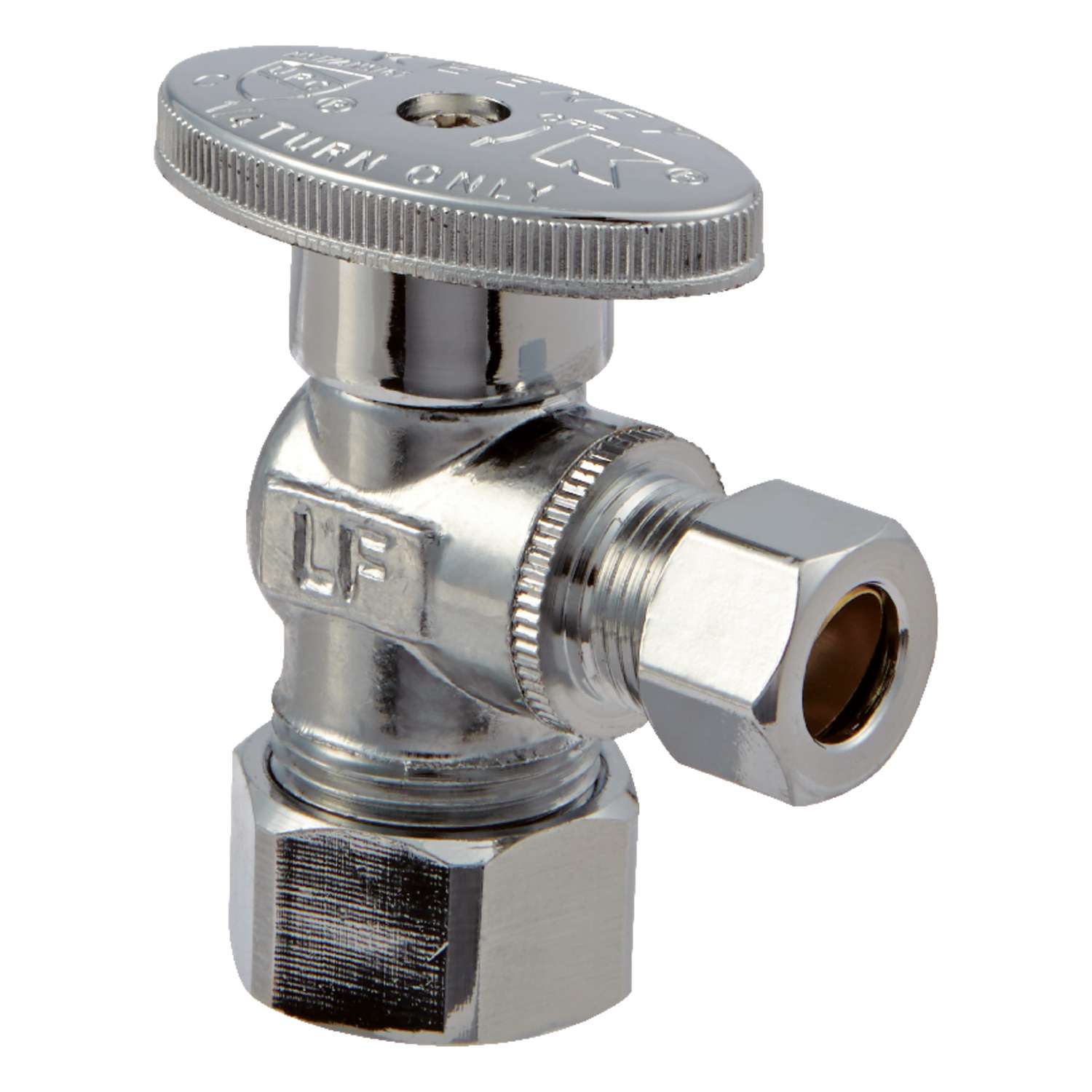 Ace Compression Compression Brass Angle Stop Valve - Ace Hardware