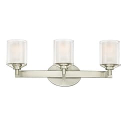 Westinghouse 3 Brushed Nickel Gray Wall Sconce
