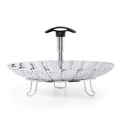 OXO Good Grips 10-1/2 in. W x 10-1/2 in. L Silver Stainless Steel Steamer Basket