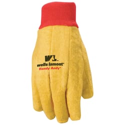 Wells Lamont Men's Chore Gloves Red/Yellow XL 1 pair