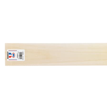 Midwest Balsa Wood Block 2 x 3 x 12 in.