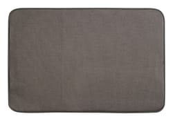 iDesign 24 in. L X 18 in. W X 24 in. H Microfiber Drying Mat