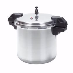 Mirro Polished Aluminum Pressure Cooker 8 qt Black/Silver - Ace Hardware