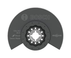 Bosch Starlock 3-1/2 in. X 4 in. L High Carbon Steel Segment Blade 1 pk