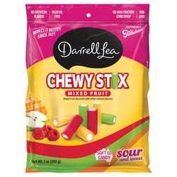 Darrell Lea Chewy Stix Mixed Flavor Licorice Sour Bites 7 oz