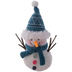 Stephen Joseph Multicolored Snowman Ornament