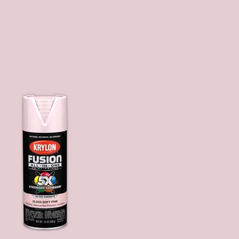 Krylon Fusion All-In-One Gloss Pink Blush Paint+Primer Spray Paint 12 oz -  Ace Hardware