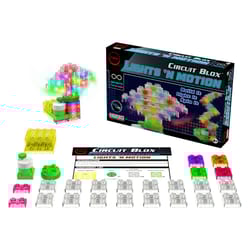 E-Blox Circuit Blox Lights N Motion Toy Set Multicolored 25 pc