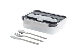 Built NY Gourmet Black/White Stainless Steel Food Storage Container 34 oz