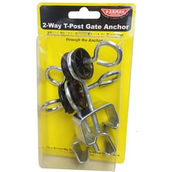 Parmak T-Post Gate Anchor Black