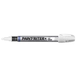 Markal Paint-Riter White Bullet and Chisel Tip Liquid Paint Marker 1 each