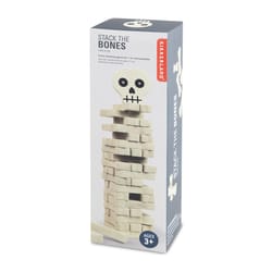 Kikkerland Bones Stacking Game Natural