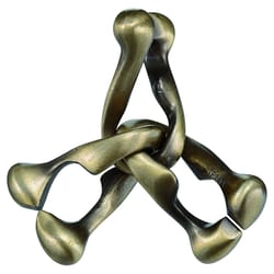 University Games Hanayama Trinity Puzzle Bronze 3 pc